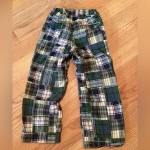 Gap Plaid Cotton pants